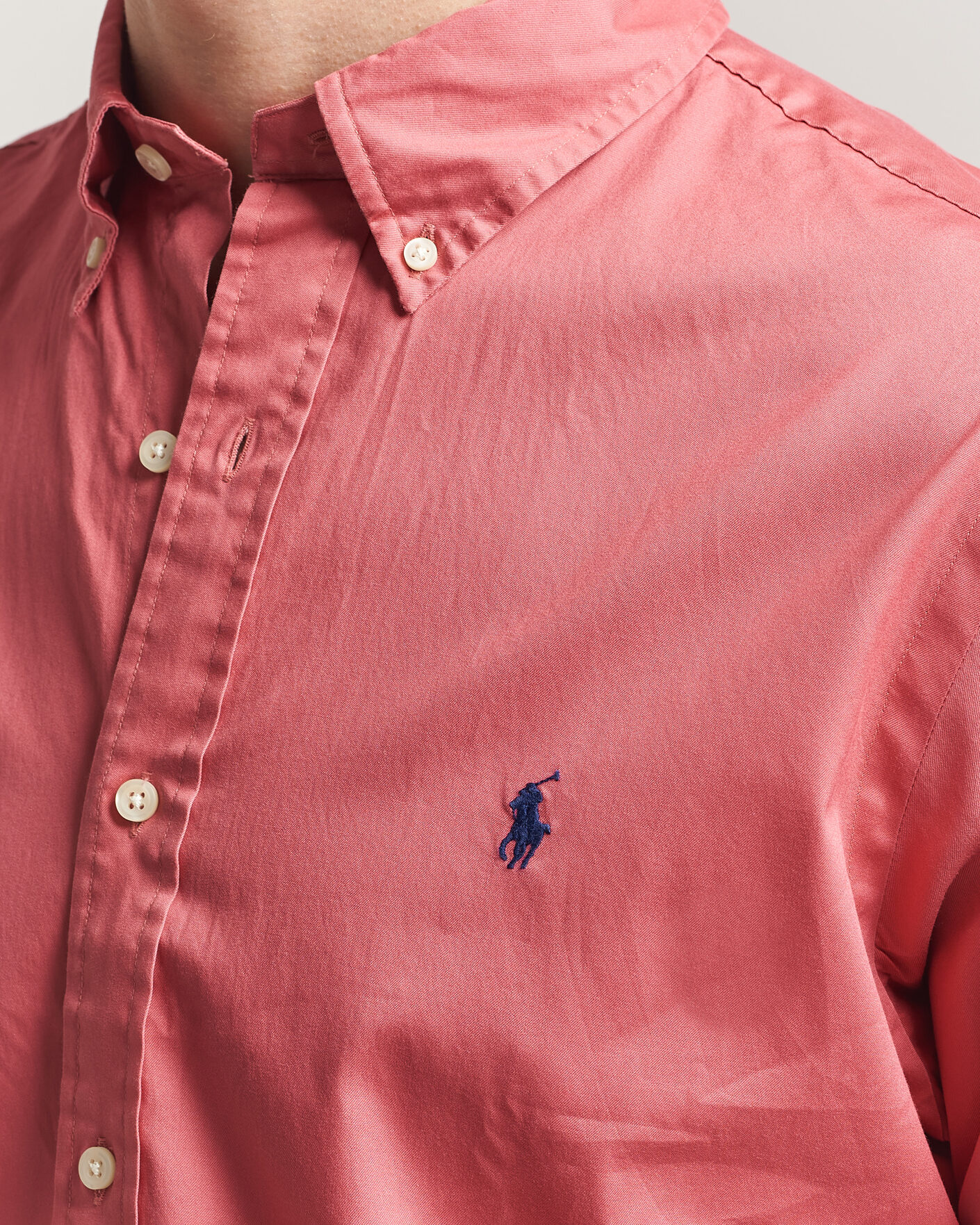 Homme | Chemises | Polo Ralph Lauren | Custom Fit Garment Twill Shirt Adirondack Berry