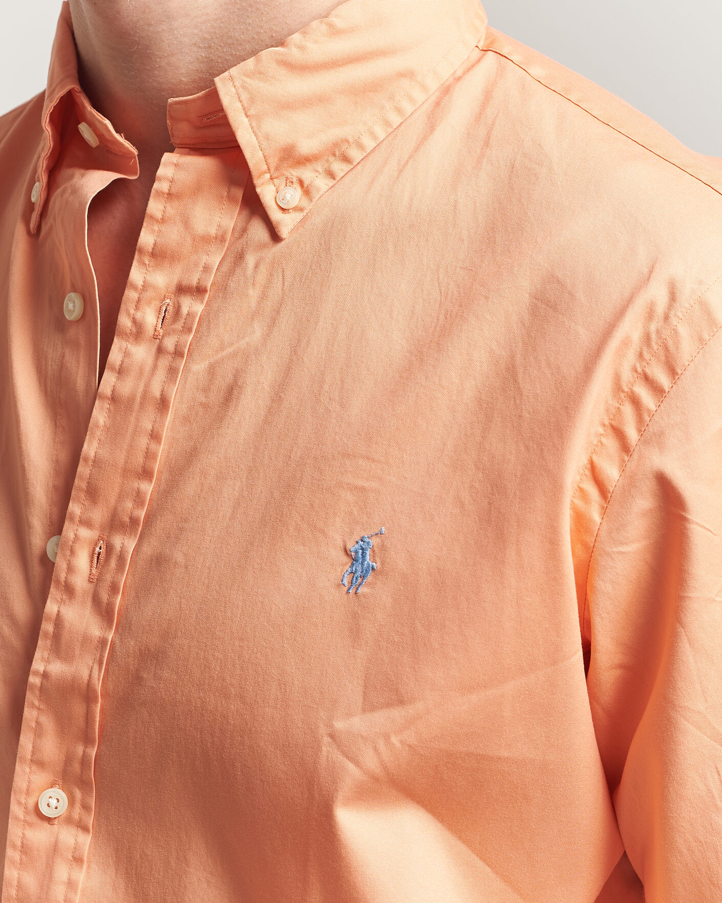 Homme | Chemises | Polo Ralph Lauren | Custom Fit Garment Twill Shirt Poppy