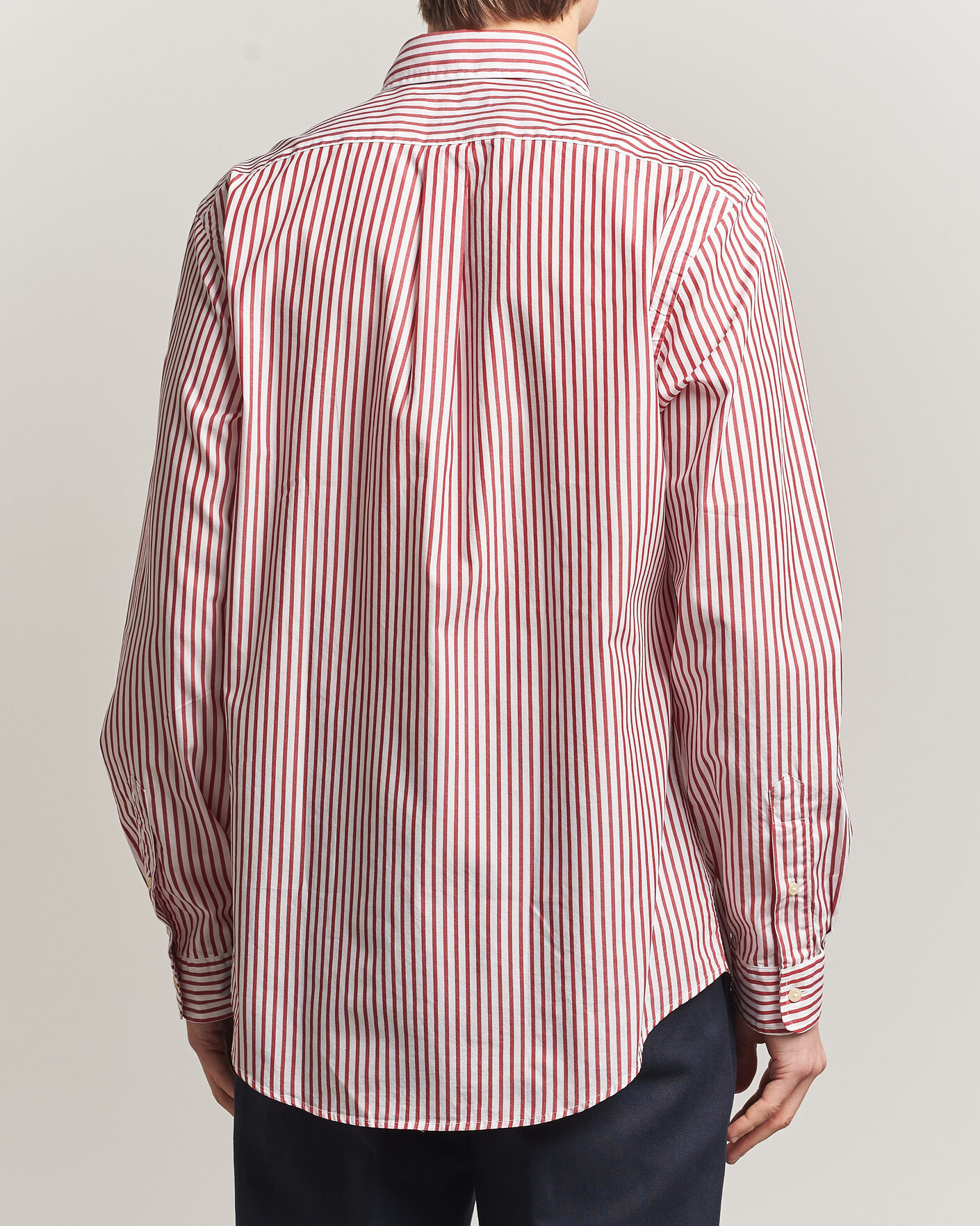 Heren | Overhemden | Polo Ralph Lauren | Custom Fit Poplin Striped Shirt Bristol Red