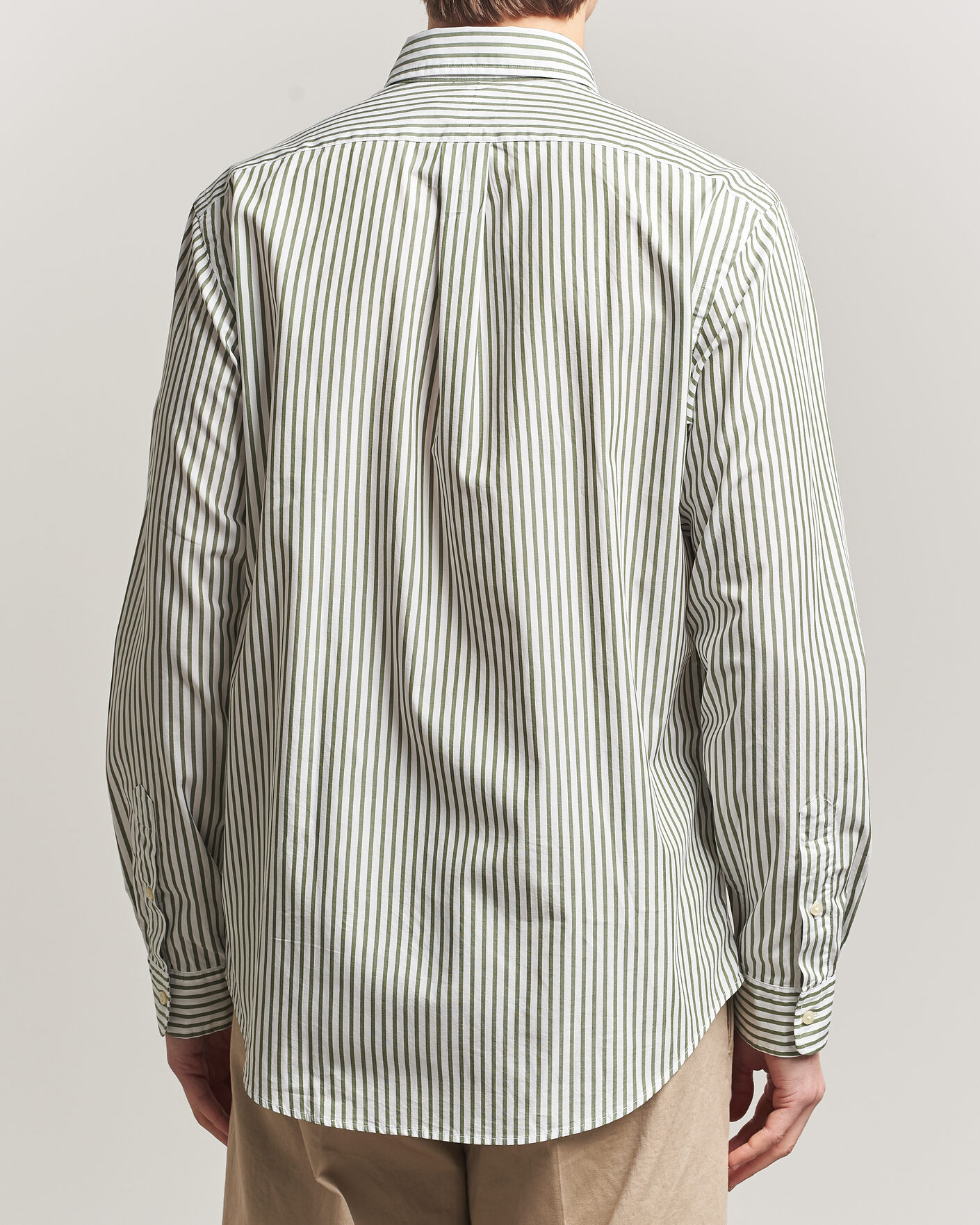 Heren | Overhemden | Polo Ralph Lauren | Custom Fit Poplin Striped Shirt Garden Trail