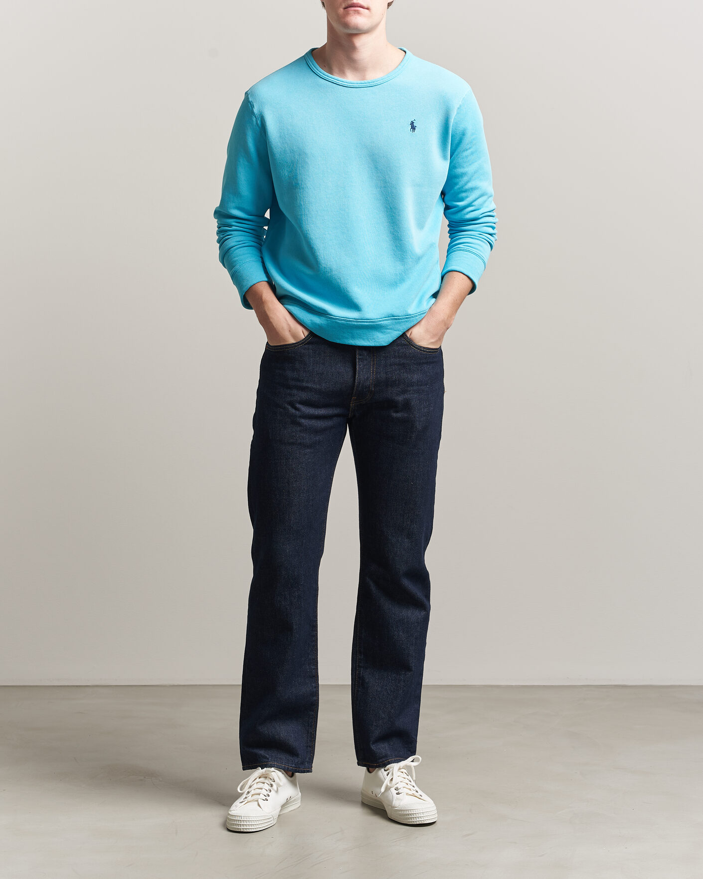 Homme | Pulls Et Tricots | Polo Ralph Lauren | Island Terry Sweatshirt Perfect Turqoise