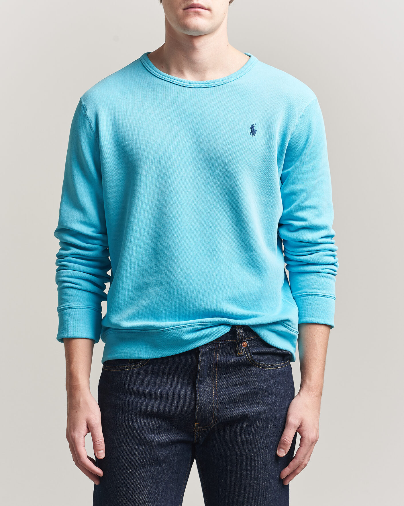 Homme | Pulls Et Tricots | Polo Ralph Lauren | Island Terry Sweatshirt Perfect Turqoise