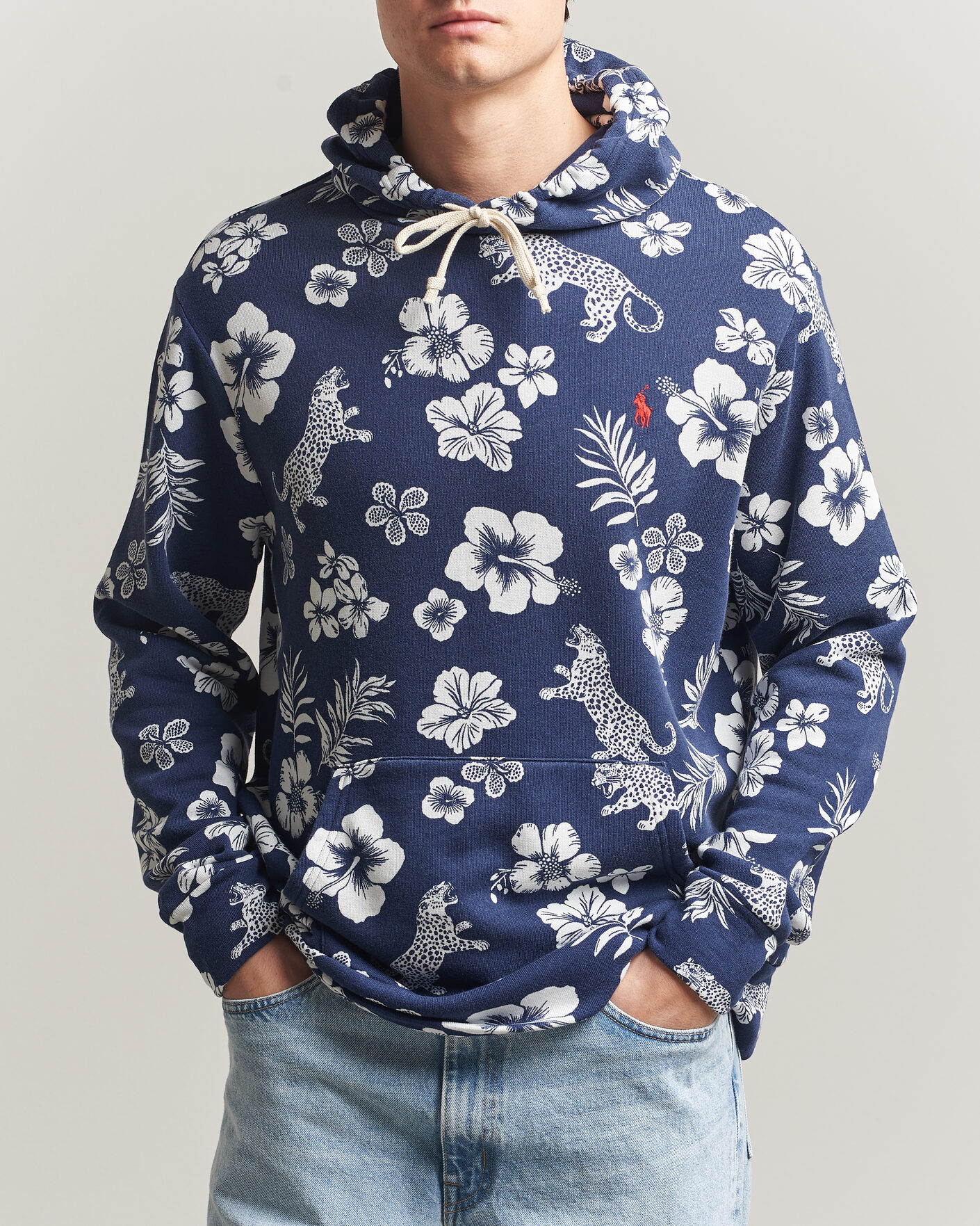 Homme | Pulls Et Tricots | Polo Ralph Lauren | Island Terry Hoodie Jaguar Tropical