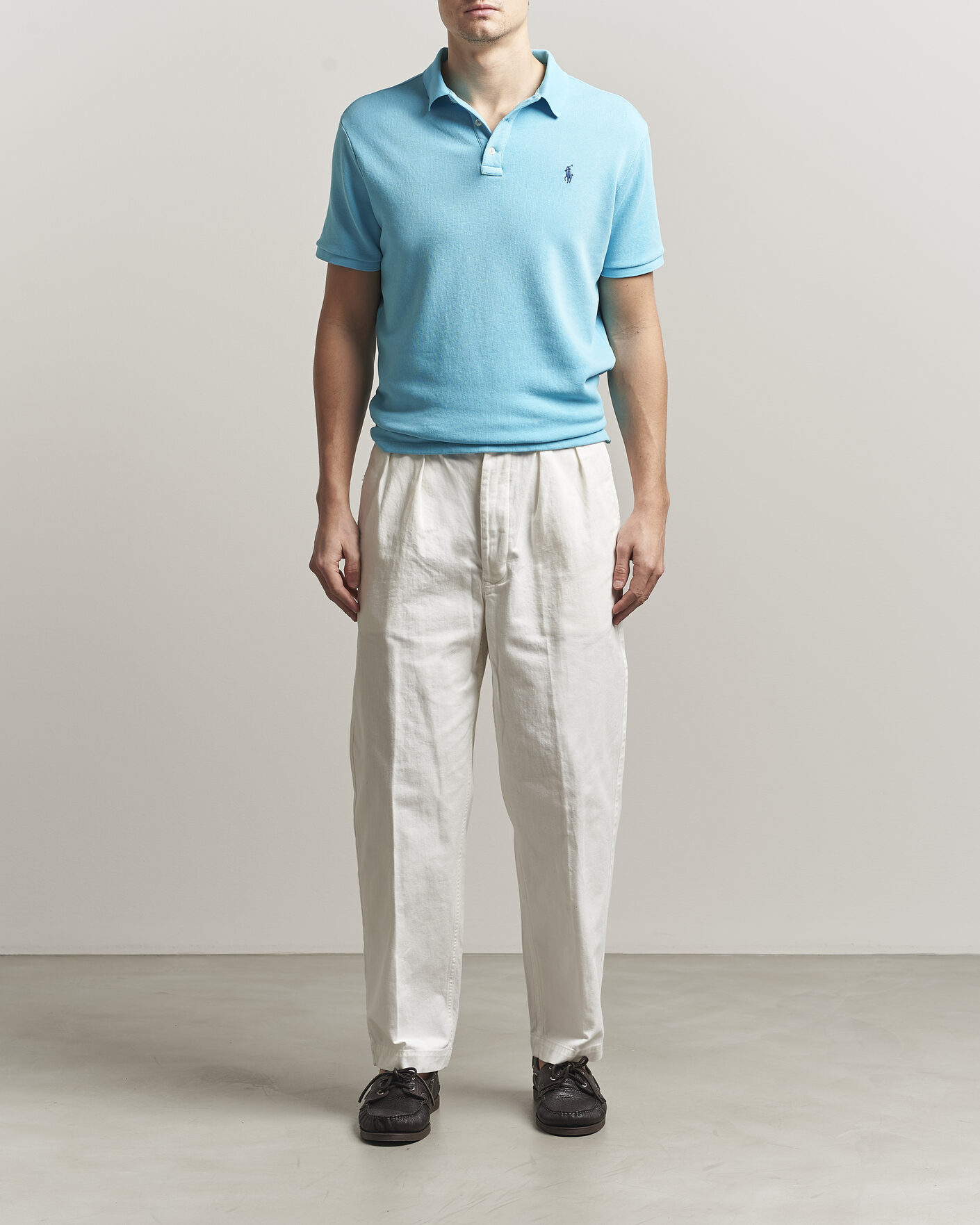 Heren | Polo's | Polo Ralph Lauren | Island Terry Polo Perfect Turqoise