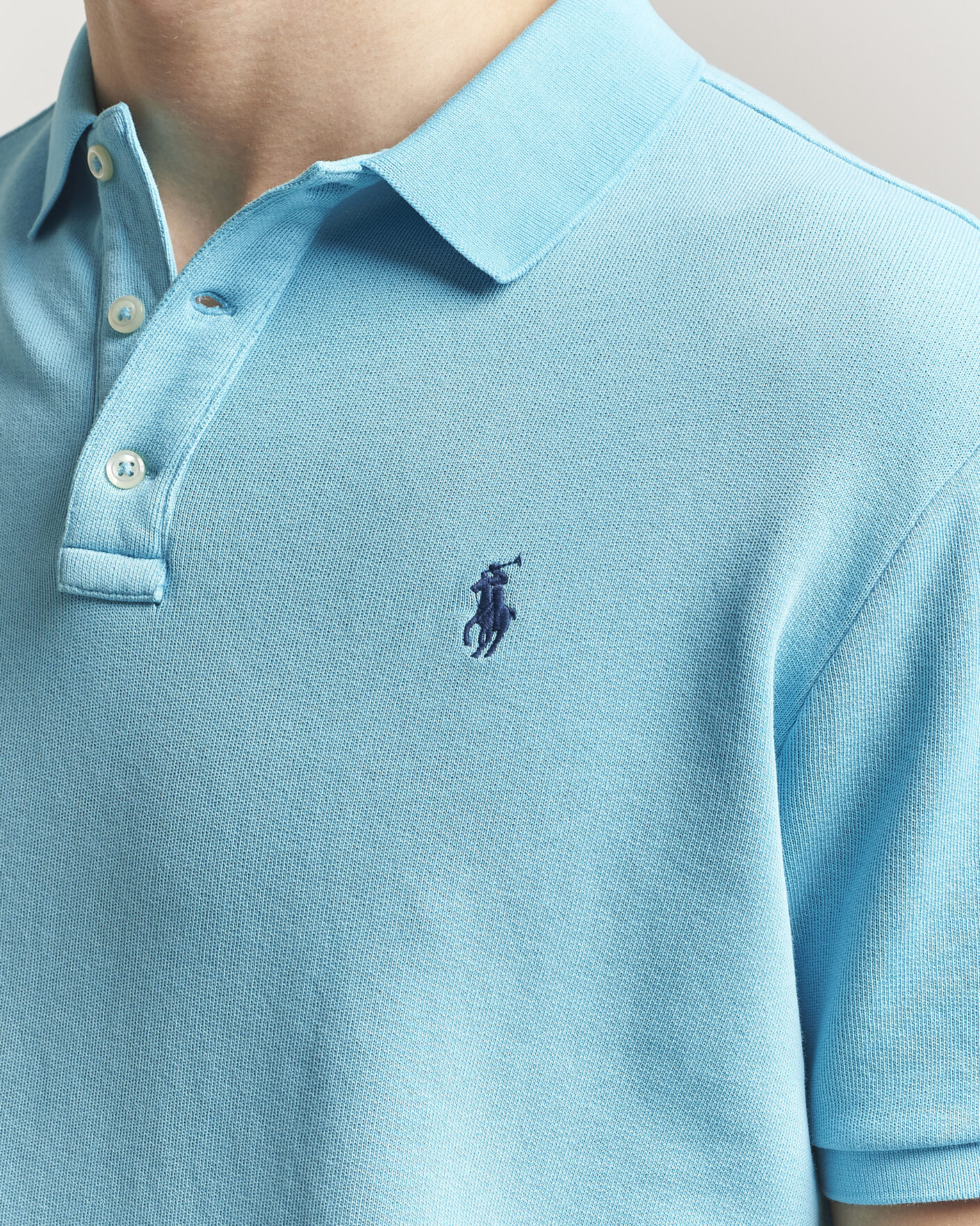 Heren | Polo's | Polo Ralph Lauren | Island Terry Polo Perfect Turqoise