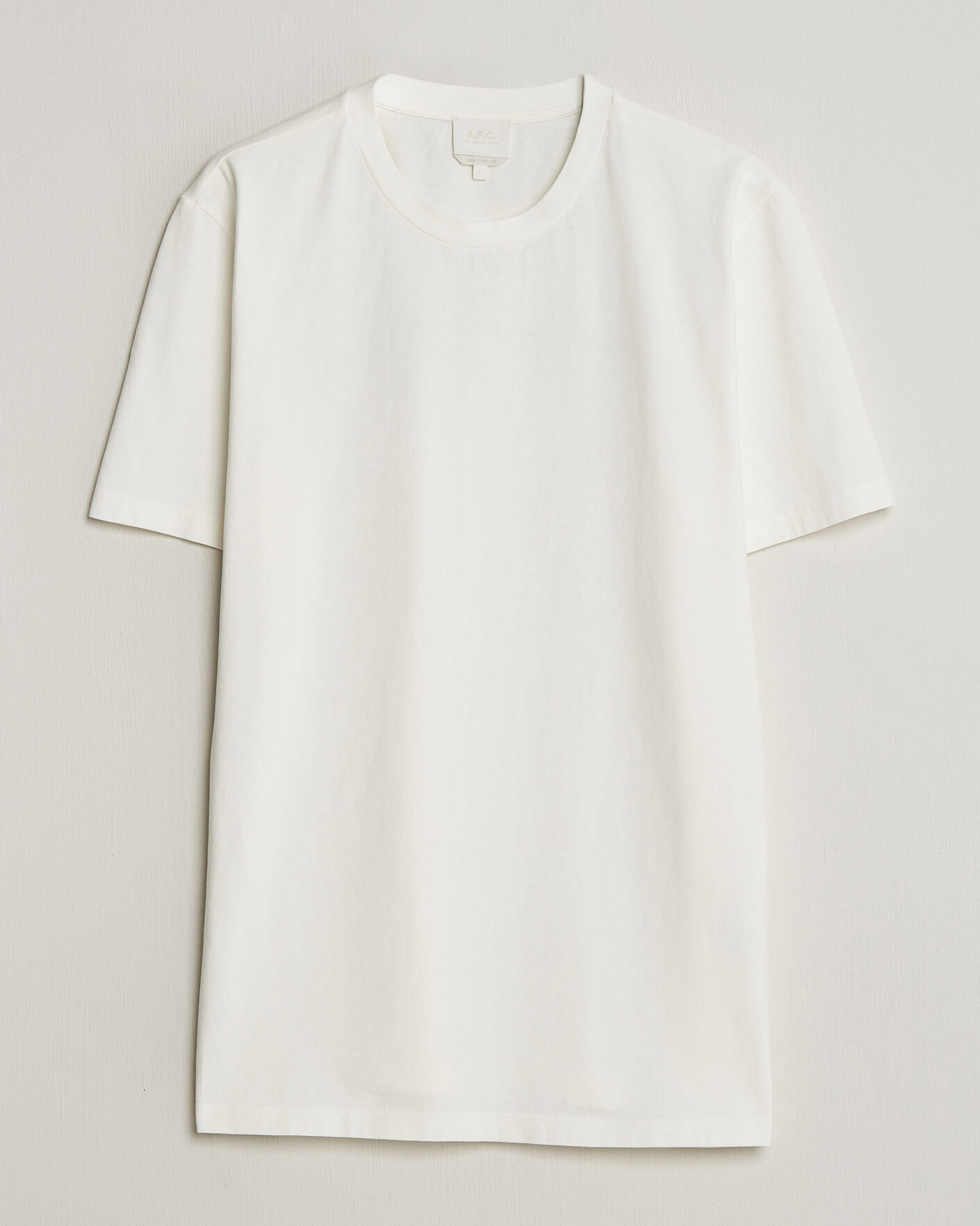 Homme | T-shirts | A.P.C. | Printed Crew Neck T-Shirt Off White