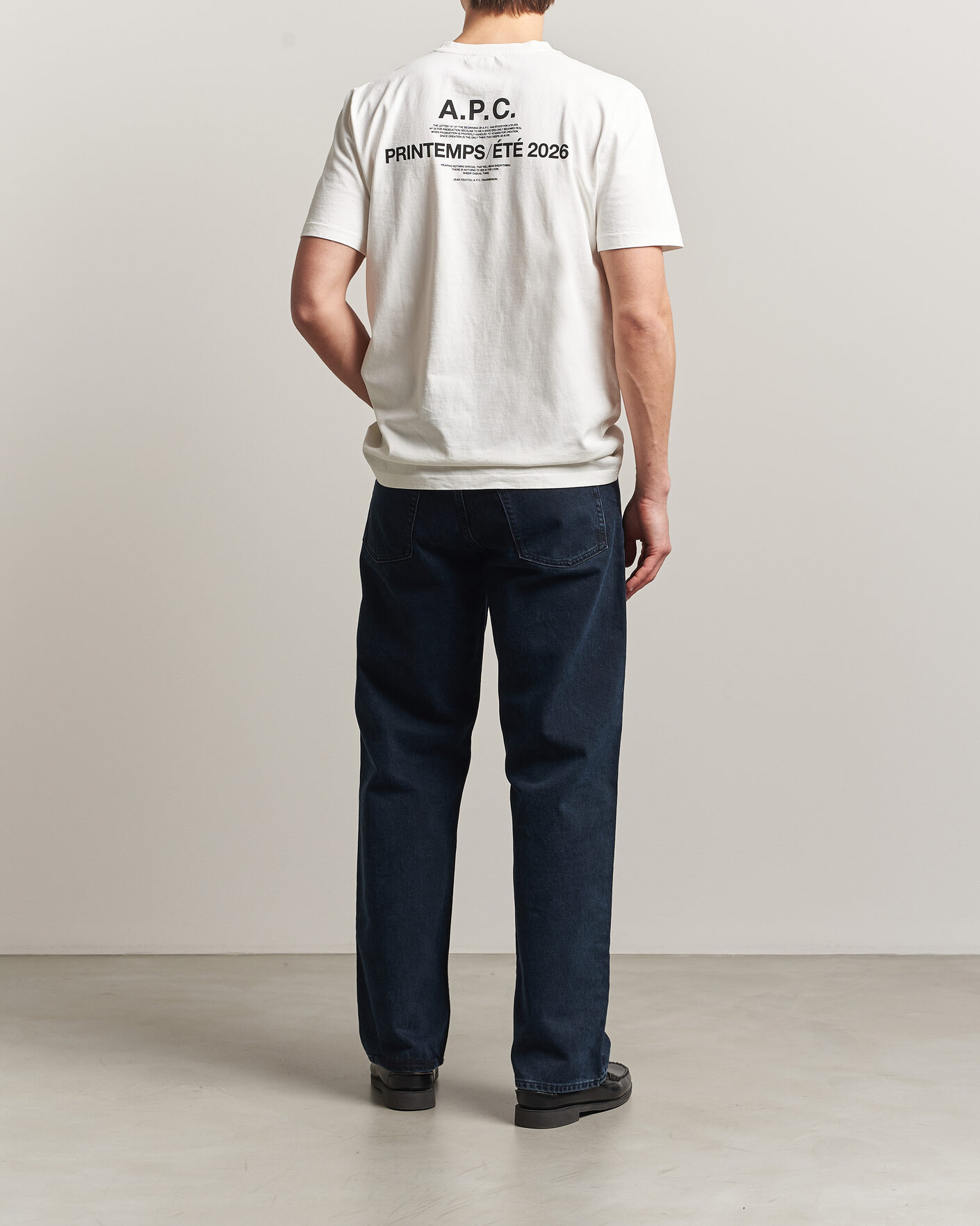 Homme | T-shirts | A.P.C. | Printed Crew Neck T-Shirt Off White