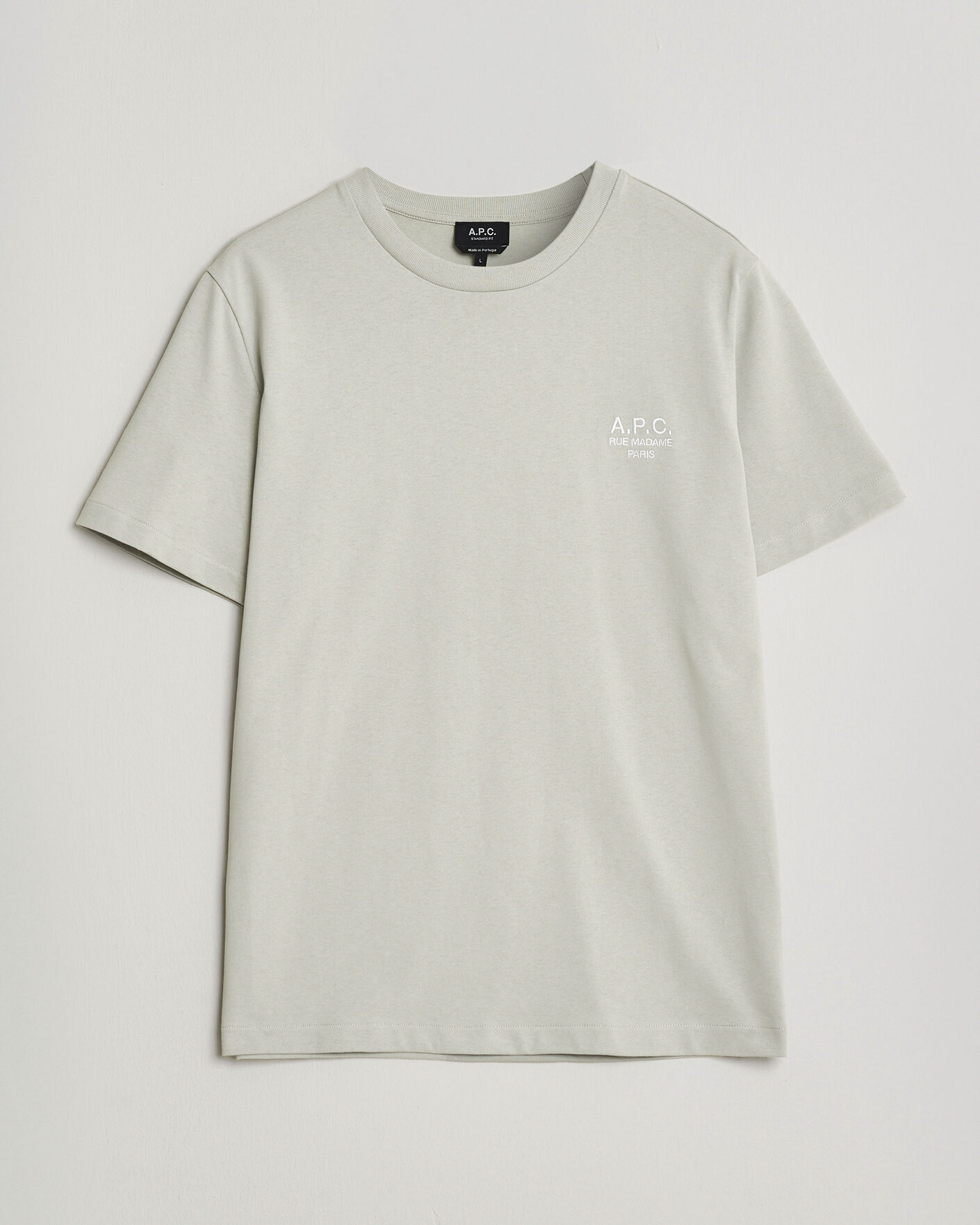 Homme | T-shirts | A.P.C. | Rue Madame T-Shirt Light Green
