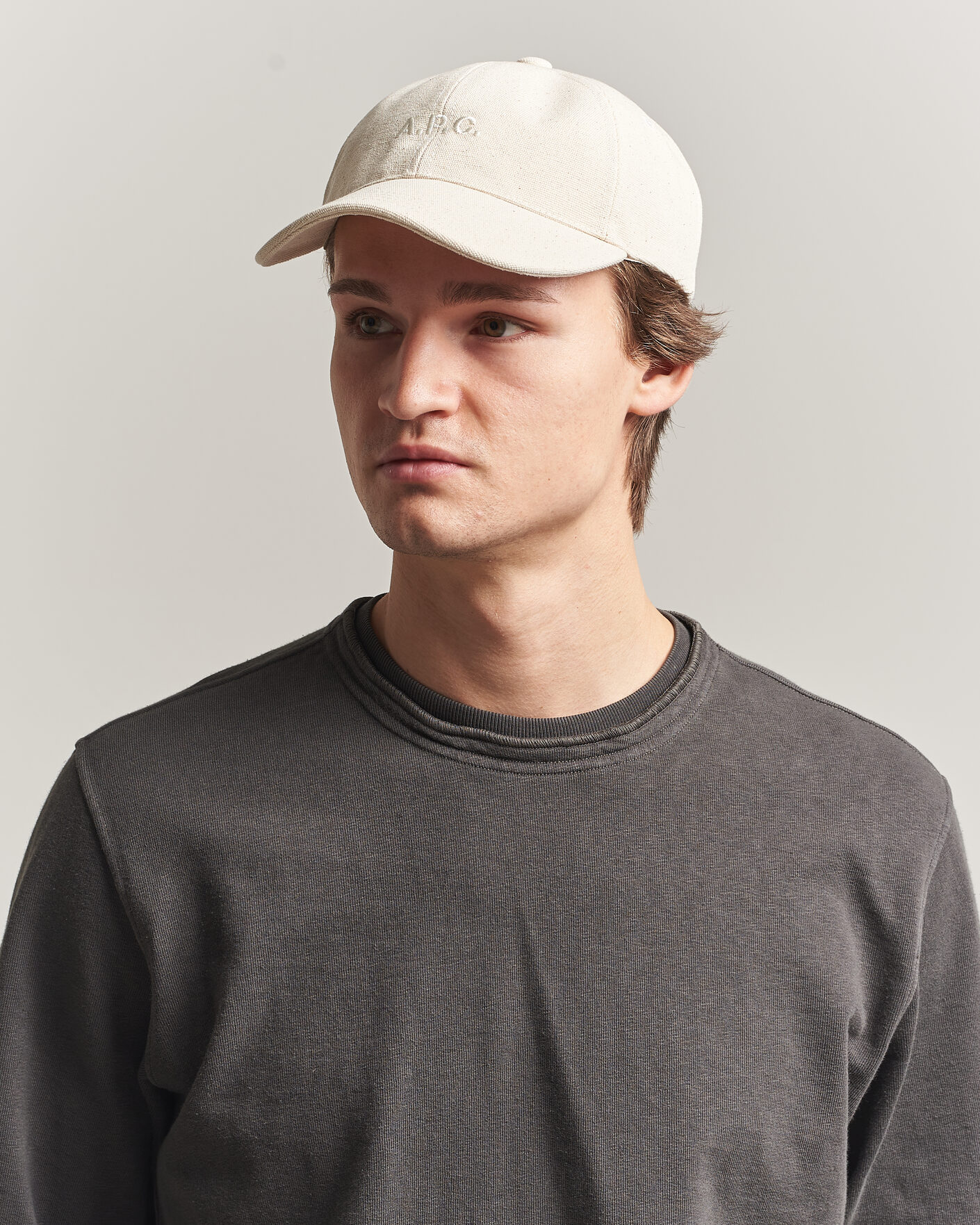 Heren | Hoeden en petten | A.P.C. | Charlie Baseball Cap Ecru