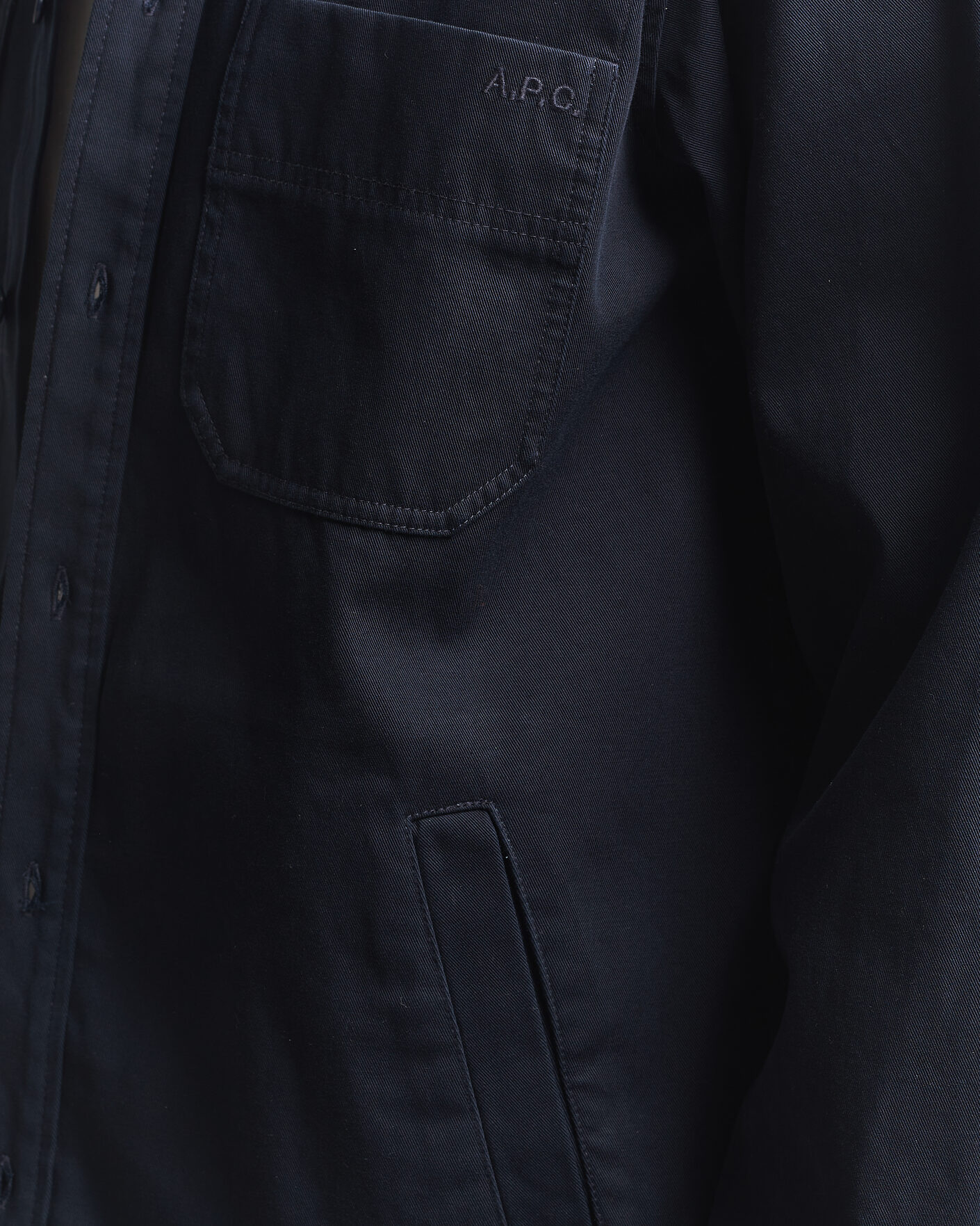 Homme | Chemises | A.P.C. | Noah Cotton Overshirt Dark Navy