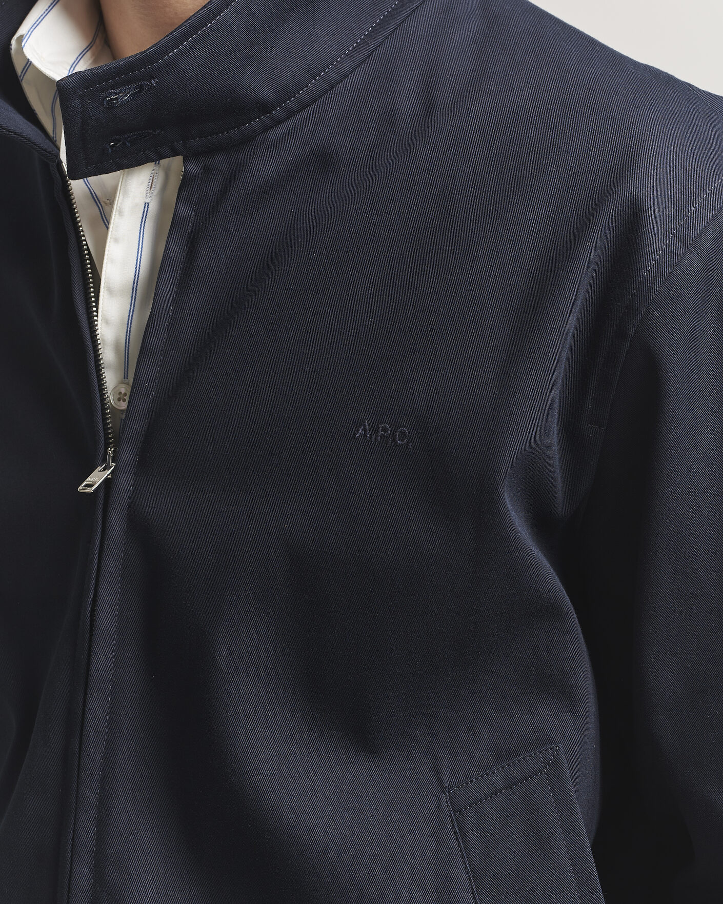 Homme | Manteaux Et Vestes | A.P.C. | Zipped Jacket Dark Navy