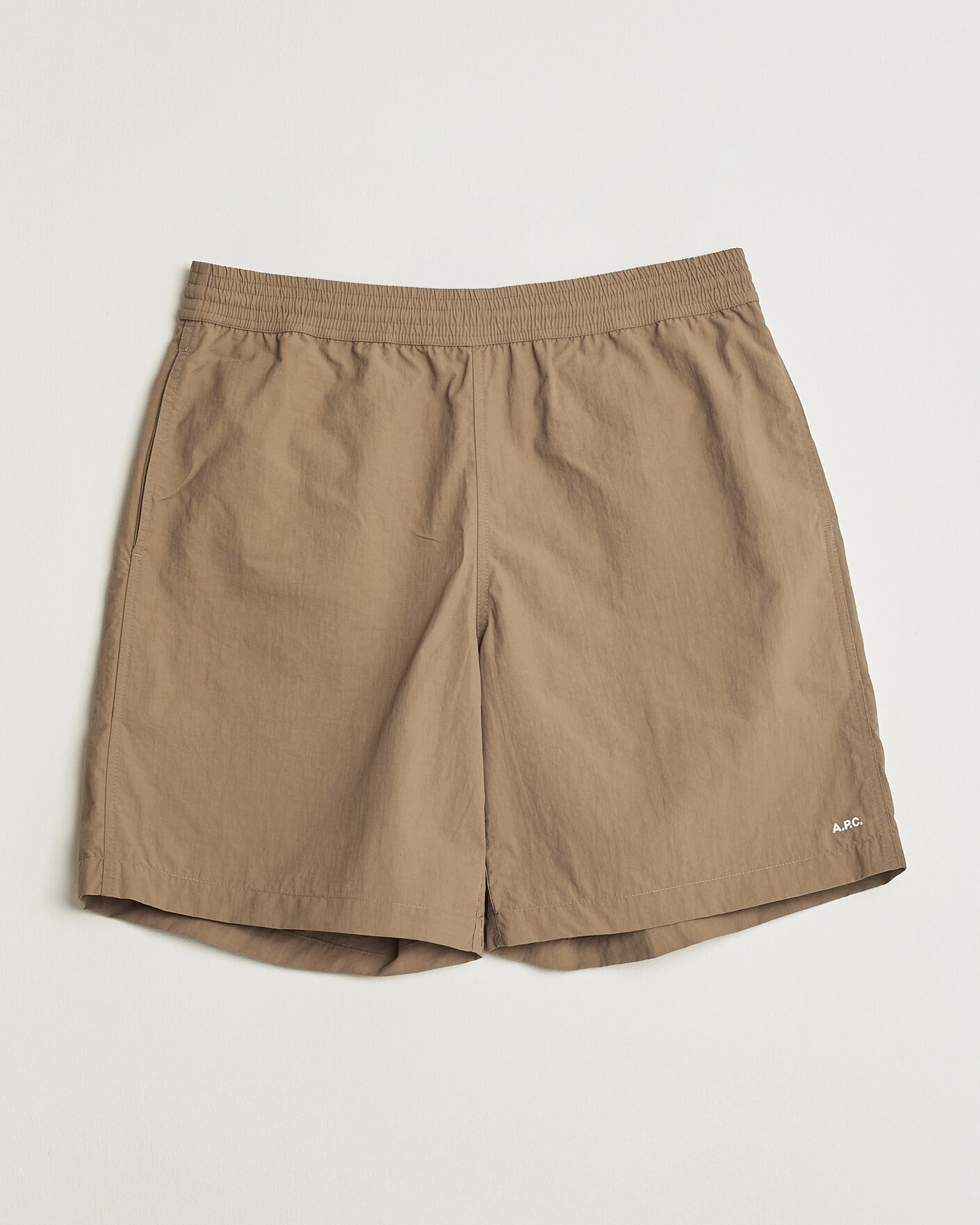 Heren | Korte broek | A.P.C. | Rio Drawstring Shorts Dark Beige