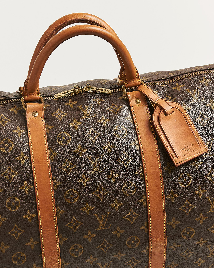 Homme | Pre-Owned & Vintage Bags | Louis Vuitton Pre-Owned | Keepall Bandouliére 60 Monogram