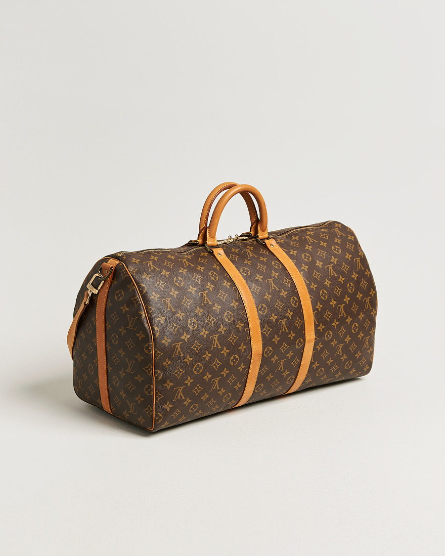 Heren | Pre-Owned & Vintage Bags | Louis Vuitton Pre-Owned | Keepall Bandouliére 55 Monogram