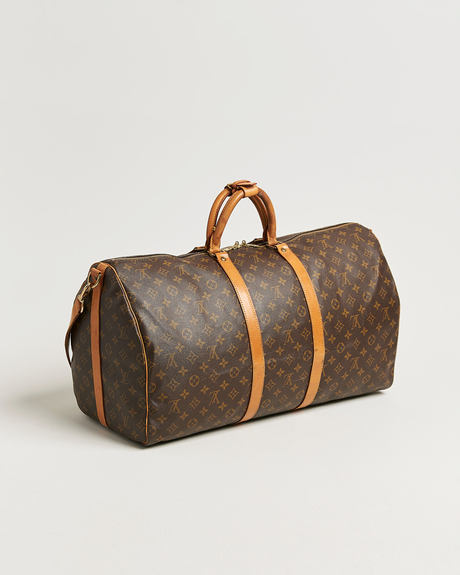 Heren | Pre-Owned & Vintage Bags | Louis Vuitton Pre-Owned | Keepall Bandouliére 55 Monogram