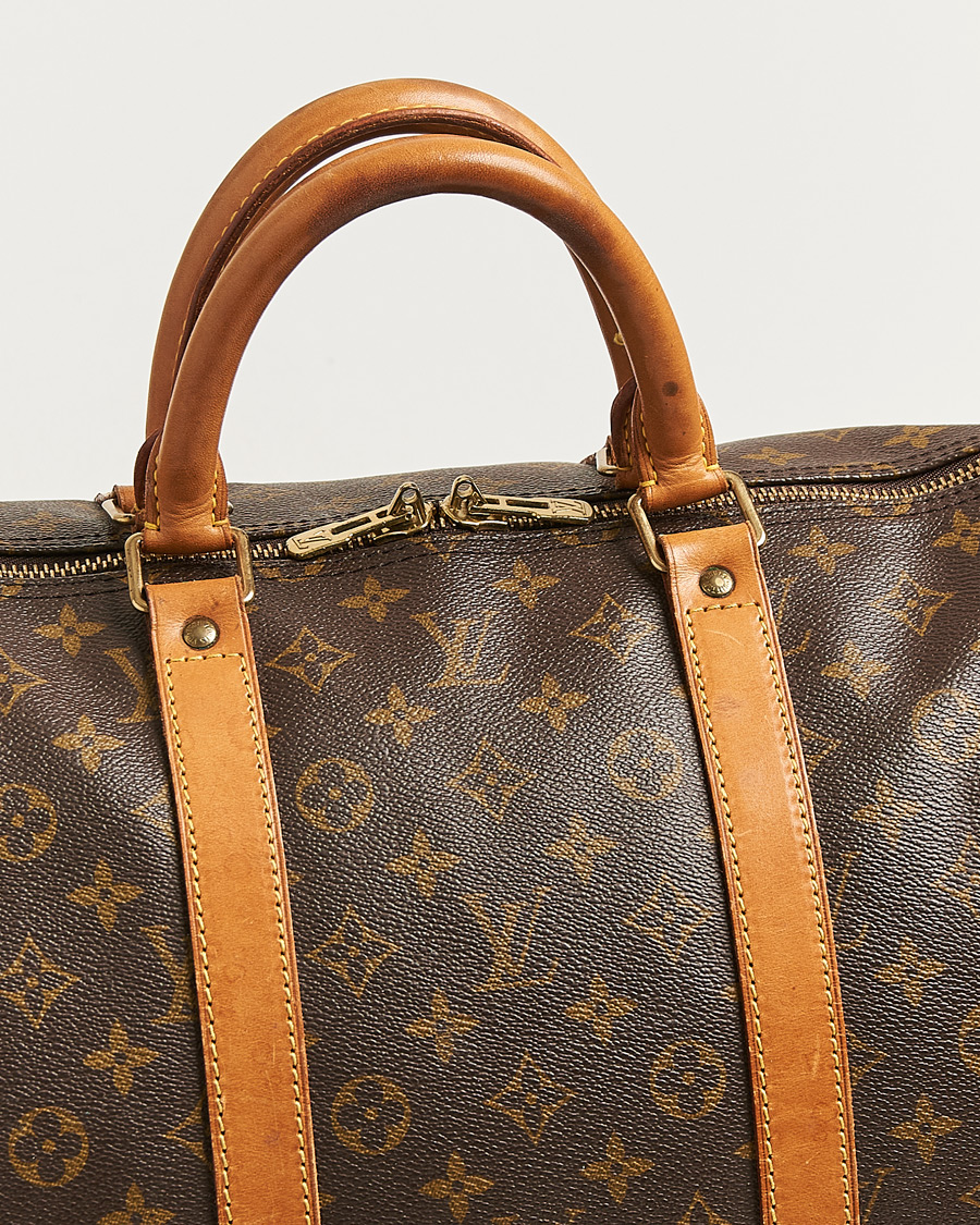 Heren | Pre-Owned & Vintage Bags | Louis Vuitton Pre-Owned | Keepall Bandouliére 55 Monogram