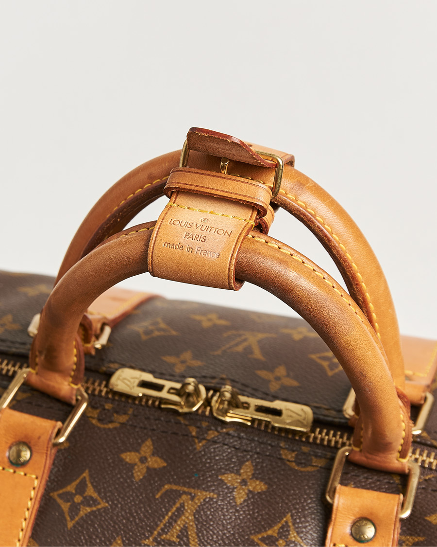 Heren | Pre-Owned & Vintage Bags | Louis Vuitton Pre-Owned | Keepall Bandouliére 55 Monogram