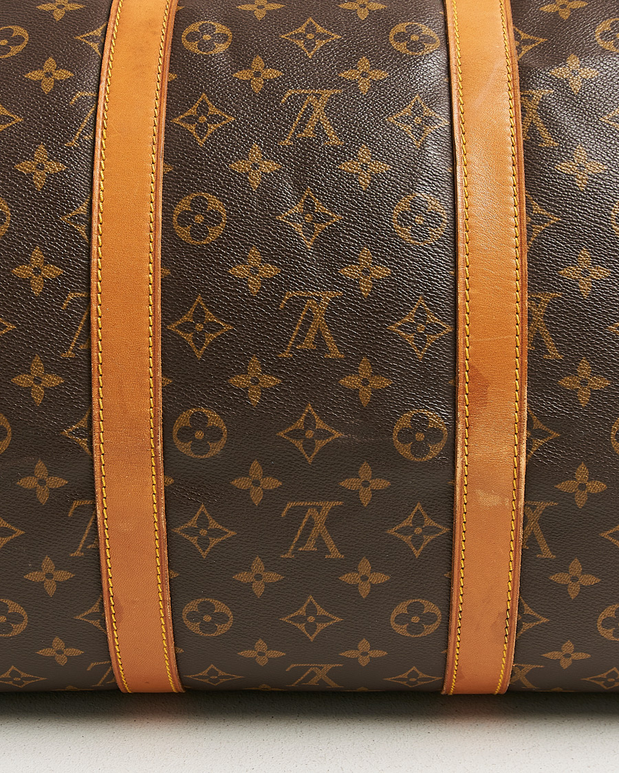 Heren | Pre-Owned & Vintage Bags | Louis Vuitton Pre-Owned | Keepall Bandouliére 55 Monogram