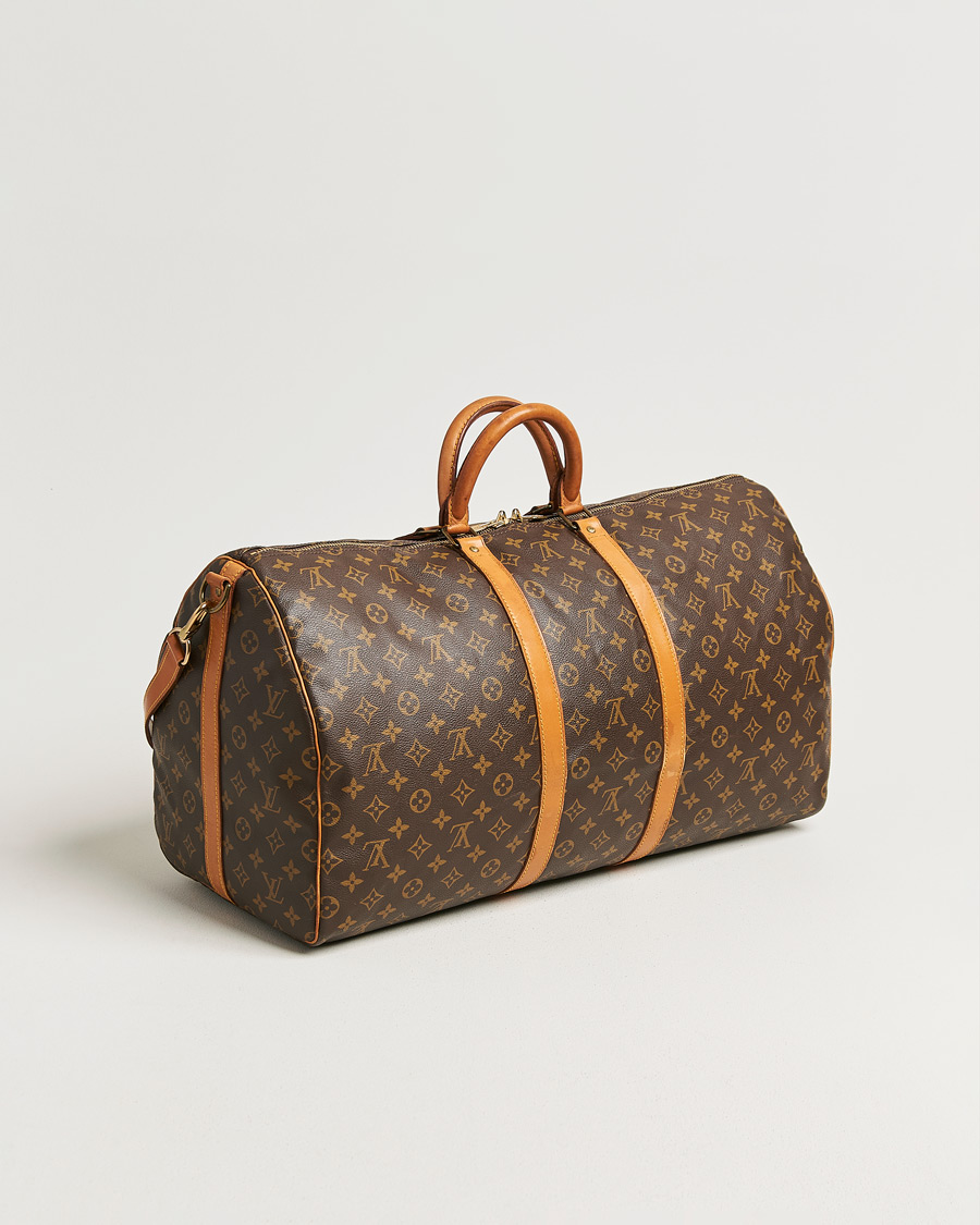 Heren | Pre-Owned & Vintage Bags | Louis Vuitton Pre-Owned | Keepall Bandouliére 55 Monogram