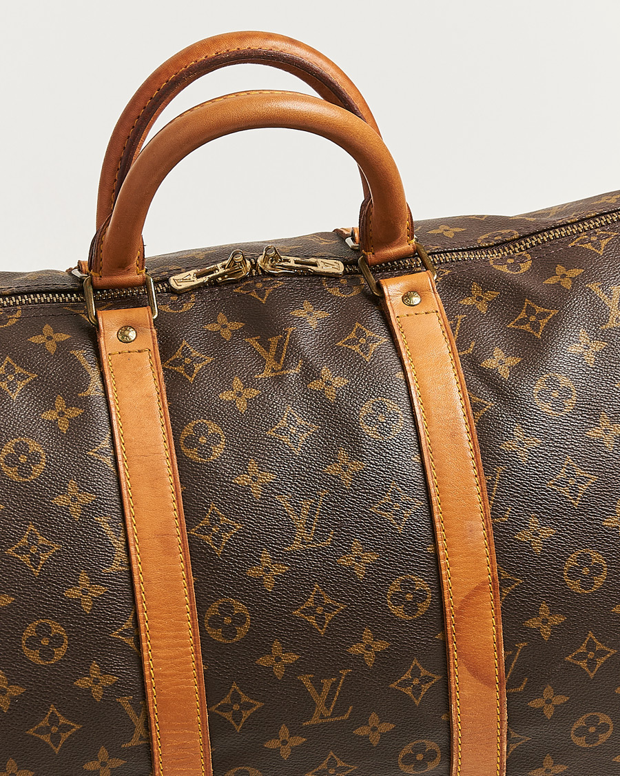 Heren | Pre-Owned & Vintage Bags | Louis Vuitton Pre-Owned | Keepall Bandouliére 55 Monogram
