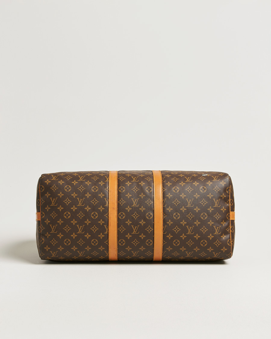 Heren | Pre-Owned & Vintage Bags | Louis Vuitton Pre-Owned | Keepall Bandouliére 55 Monogram