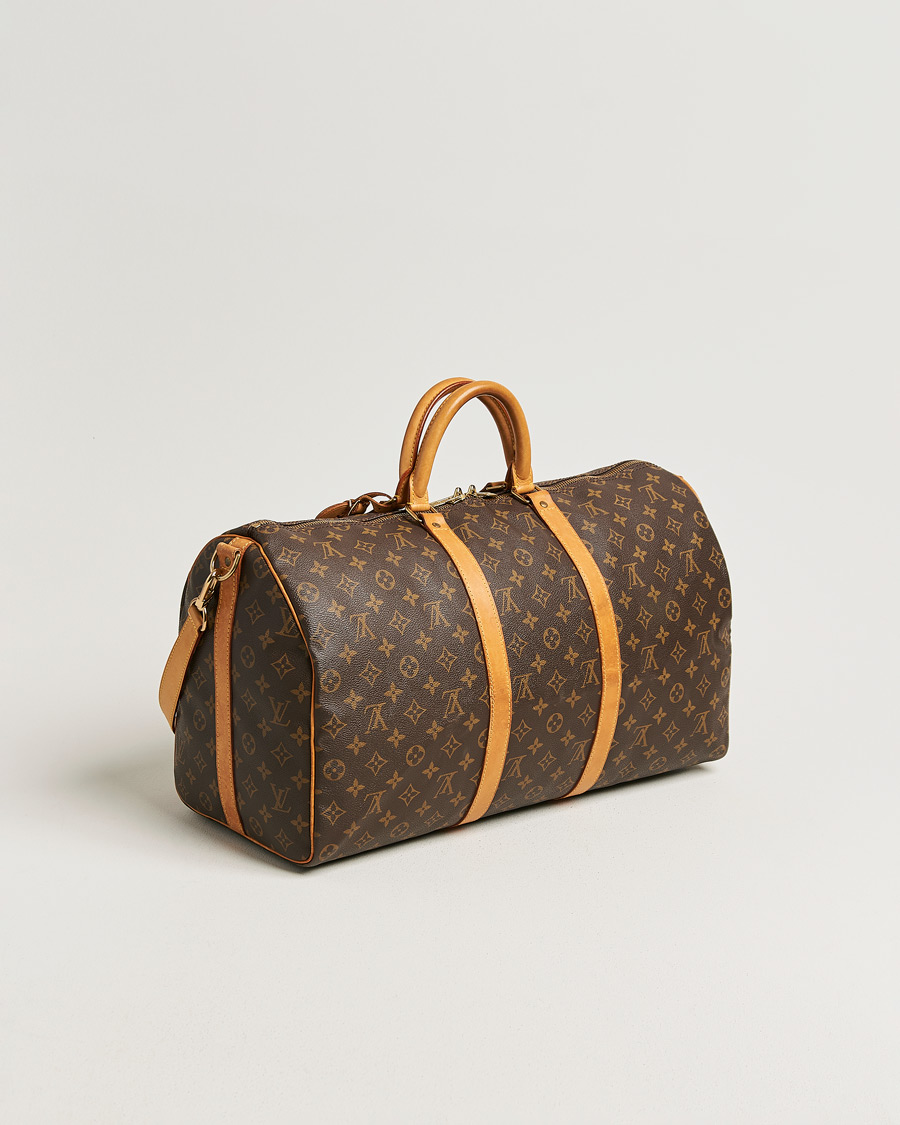 Homme | Pre-Owned & Vintage Bags | Louis Vuitton Pre-Owned | Keepall Bandouliére Monogram