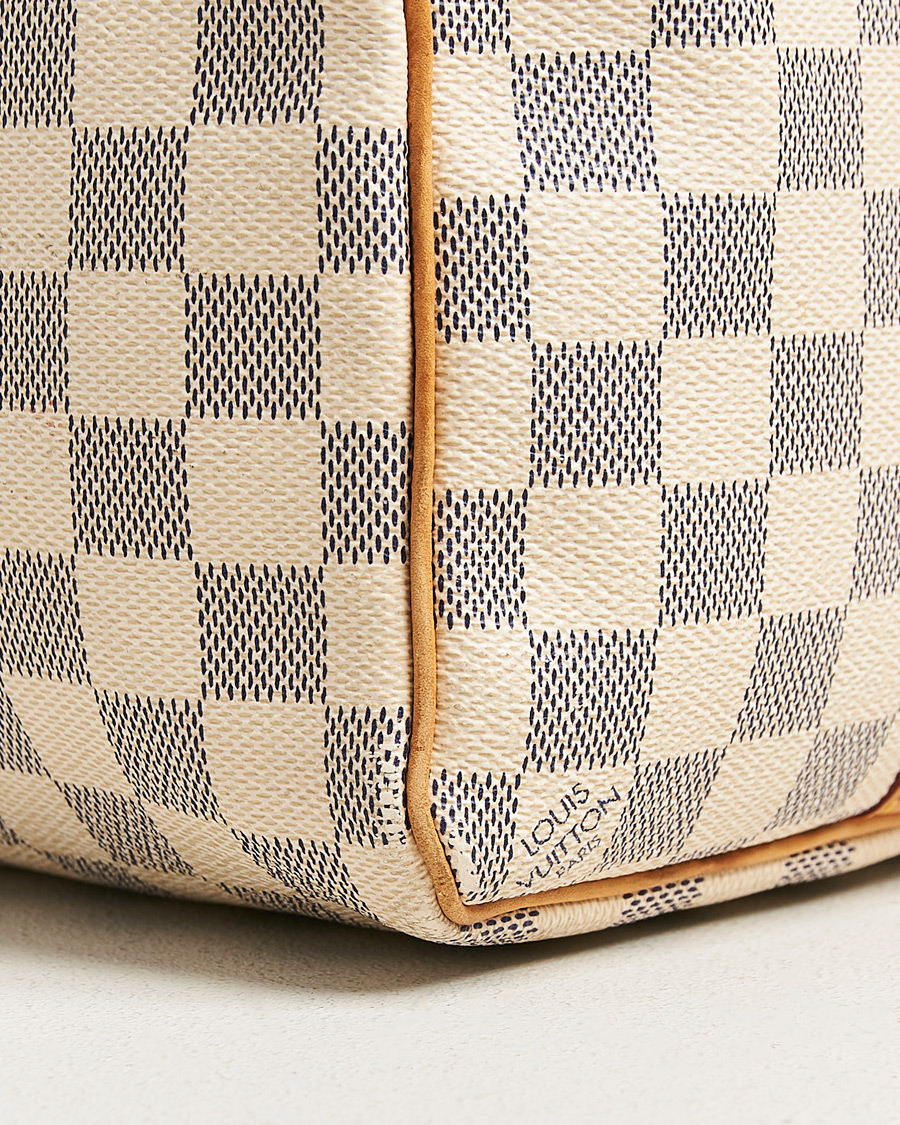 Heren | Pre-Owned & Vintage Bags | Louis Vuitton Pre-Owned | Keepall Bandouliére Damier Azur