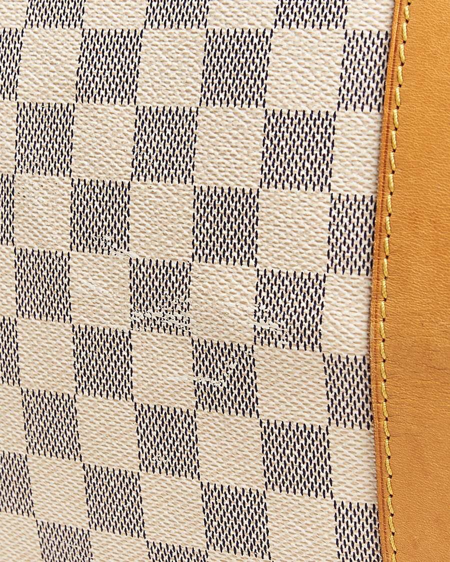 Heren | Pre-Owned & Vintage Bags | Louis Vuitton Pre-Owned | Keepall Bandouliére Damier Azur