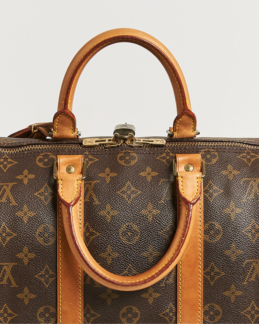 Heren | Pre-Owned & Vintage Bags | Louis Vuitton Pre-Owned | Keepall Monogram