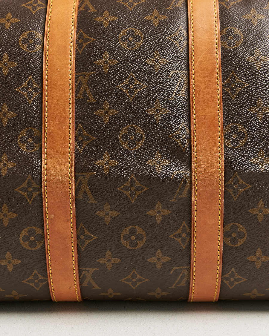 Heren | Pre-Owned & Vintage Bags | Louis Vuitton Pre-Owned | Keepall Monogram