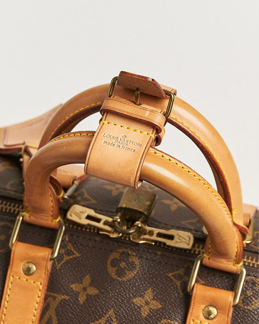 Heren | Pre-Owned & Vintage Bags | Louis Vuitton Pre-Owned | Keepall Monogram