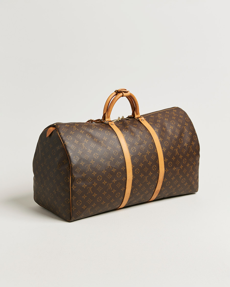 Homme | Pre-Owned & Vintage Bags | Louis Vuitton Pre-Owned | Keepall 60 Monogram