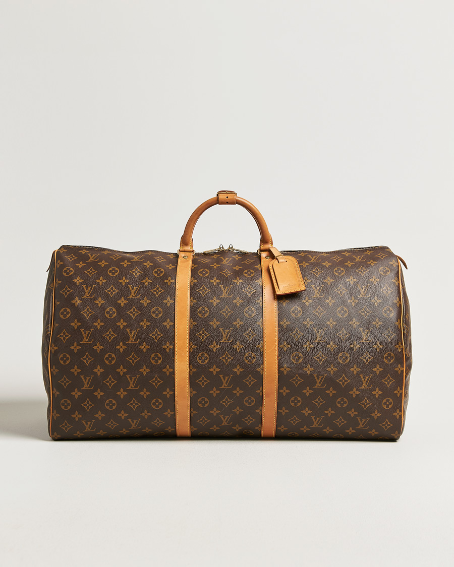 Homme | Pre-Owned & Vintage Bags | Louis Vuitton Pre-Owned | Keepall 60 Monogram