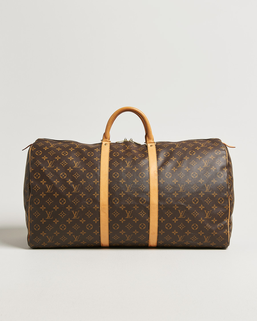 Homme | Pre-Owned & Vintage Bags | Louis Vuitton Pre-Owned | Keepall 60 Monogram