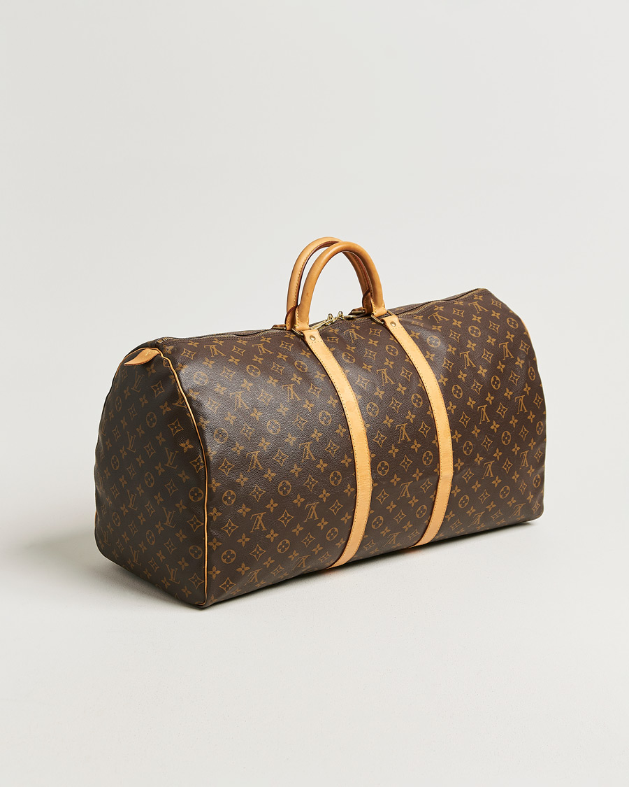 Homme | Pre-Owned & Vintage Bags | Louis Vuitton Pre-Owned | Keepall 60 Monogram