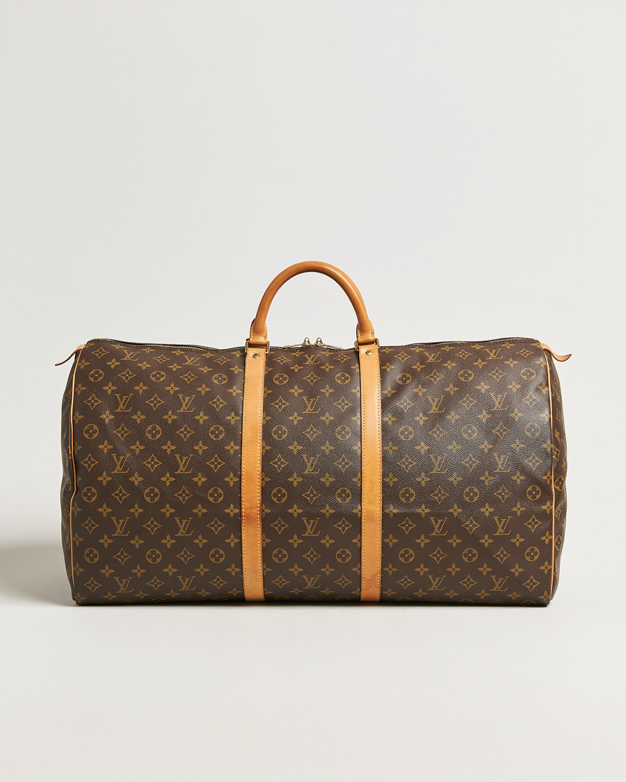 Homme | Pre-Owned & Vintage Bags | Louis Vuitton Pre-Owned | Keepall 60 Monogram