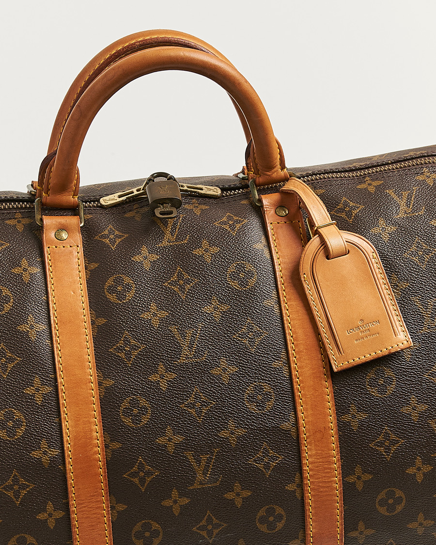 Homme | Pre-Owned & Vintage Bags | Louis Vuitton Pre-Owned | Keepall 60 Monogram
