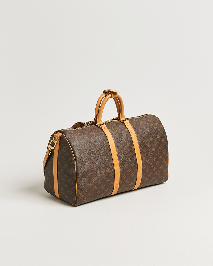 Homme | Pre-Owned & Vintage Bags | Louis Vuitton Pre-Owned | Keepall Bandouliére Monogram