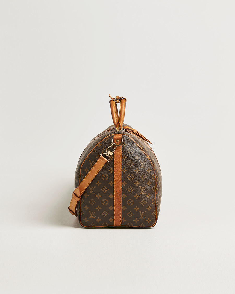 Heren | Pre-Owned & Vintage Bags | Louis Vuitton Pre-Owned | Keepall Bandouliére 55 Monogram