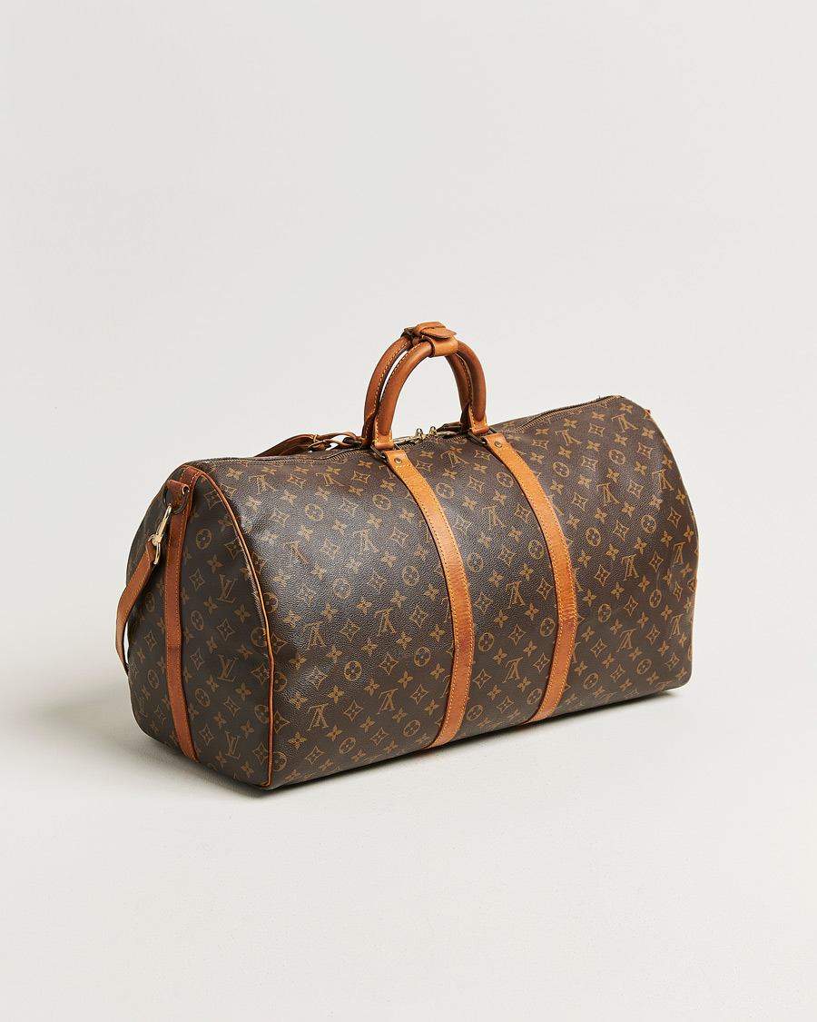 Heren | Pre-Owned & Vintage Bags | Louis Vuitton Pre-Owned | Keepall Bandouliére 55 Monogram