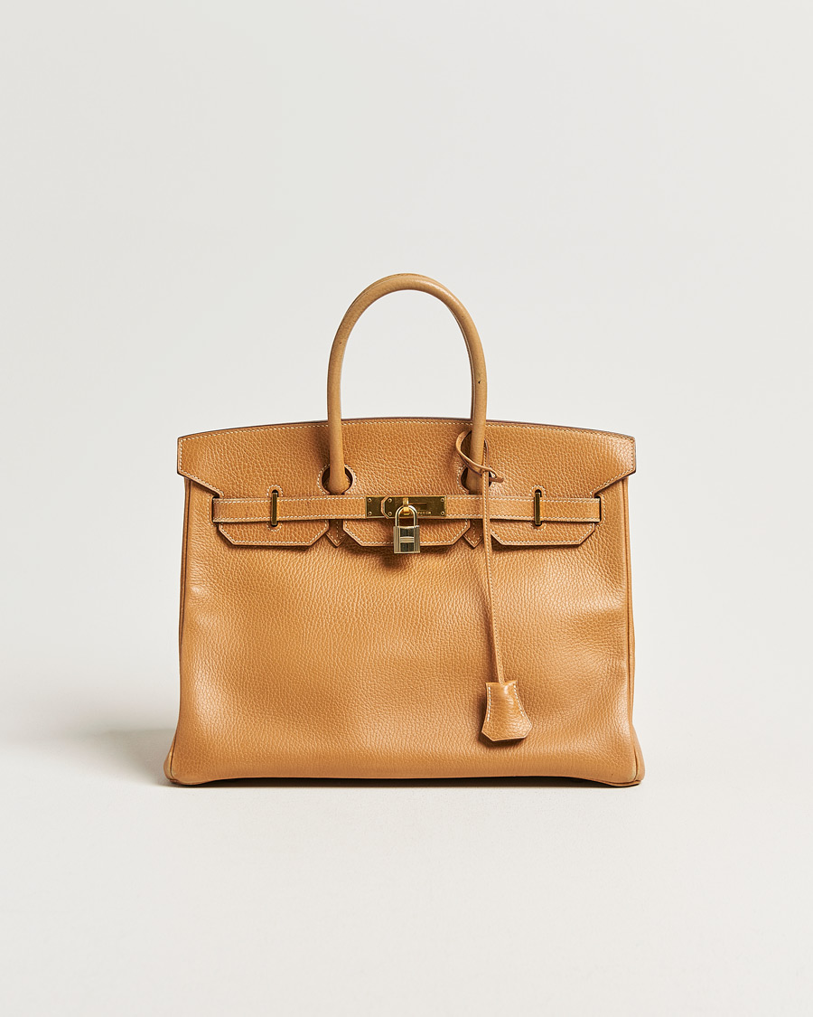 Heren | Pre-Owned & Vintage Bags | Hermès Pre-Owned | Birkin 35 Ardennes Gold