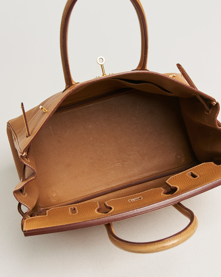 Heren | Pre-Owned & Vintage Bags | Hermès Pre-Owned | Birkin 35 Ardennes Gold