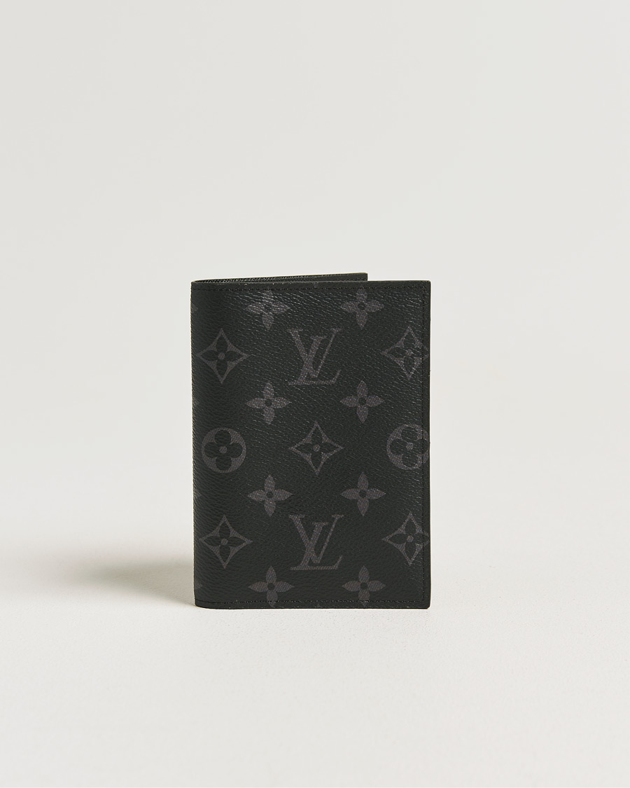 Homme | Pre-Owned & Vintage Bags | Louis Vuitton Pre-Owned | Passport Cover Monogram Eclipse