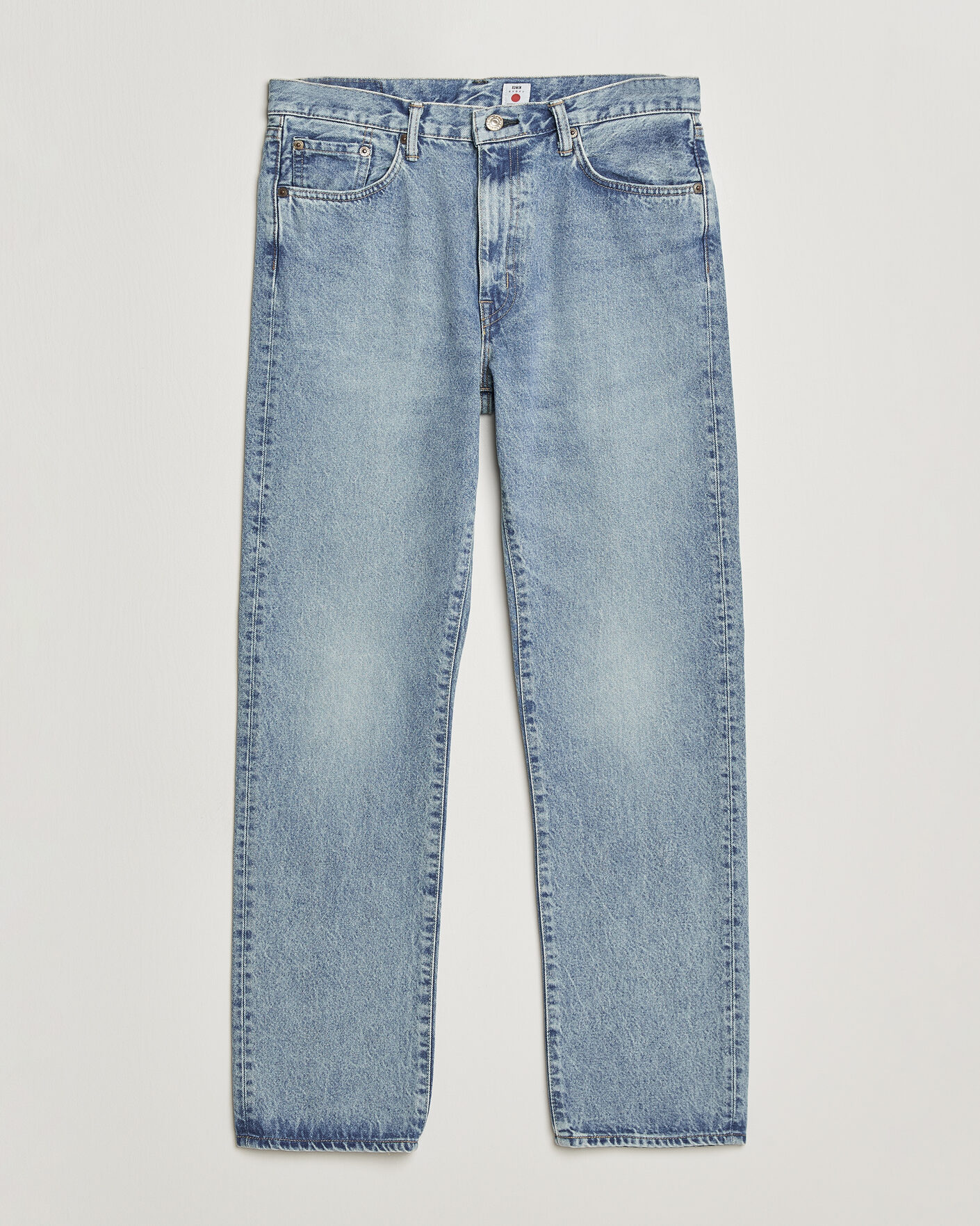 Heren | Jeans | EDWIN | Regular Straight Jeans Used Light Blue