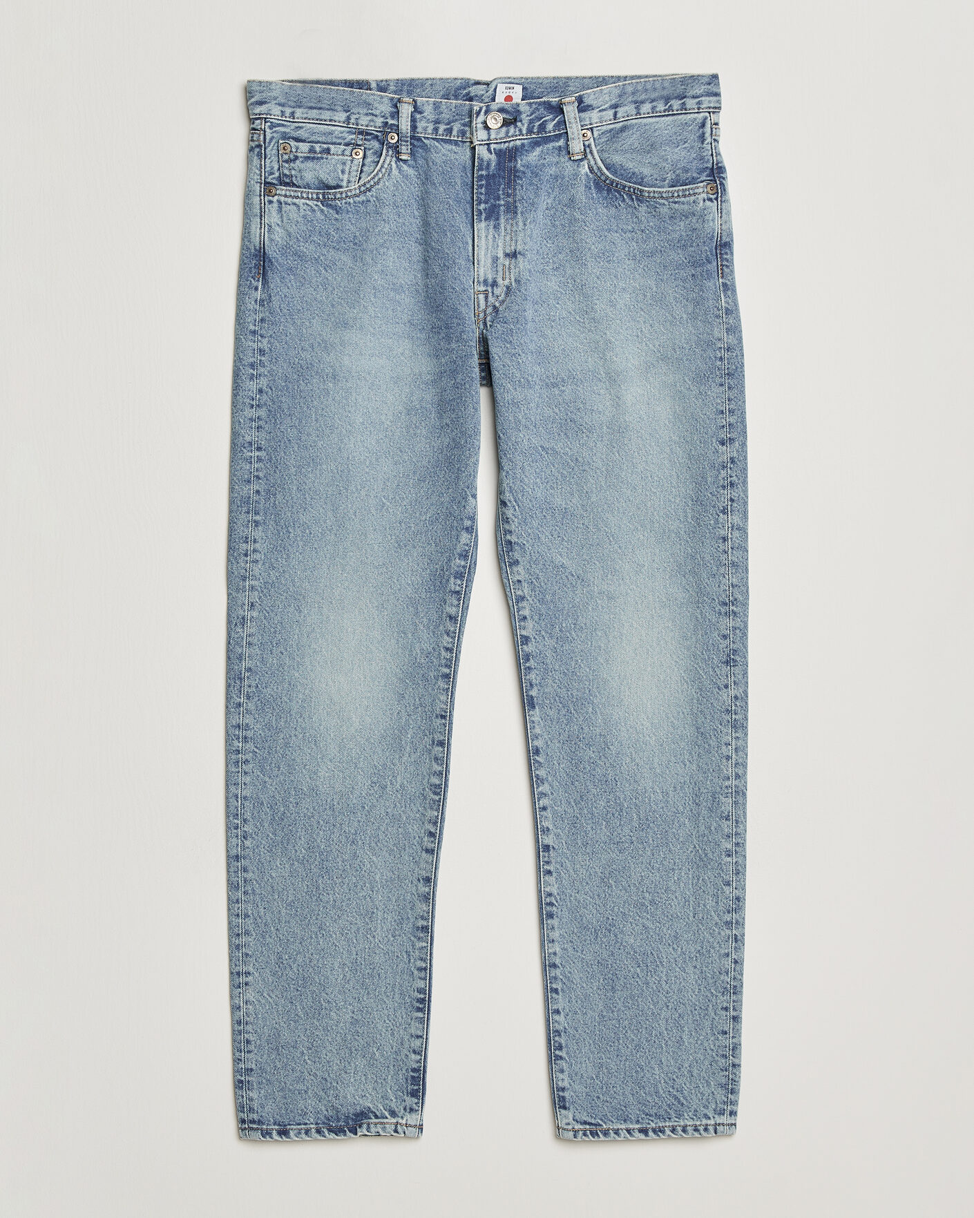 Heren | Broeken | EDWIN | Regular Tapered Jeans Used Light Blue