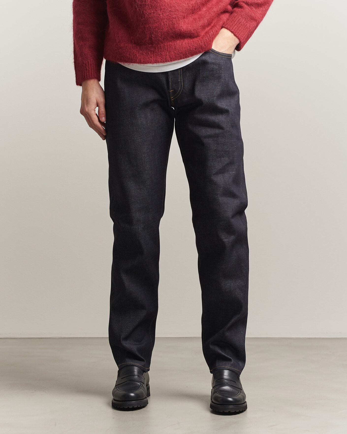 Homme | Jeans | EDWIN | Regular Tapered Selvage Jeans Unwashed