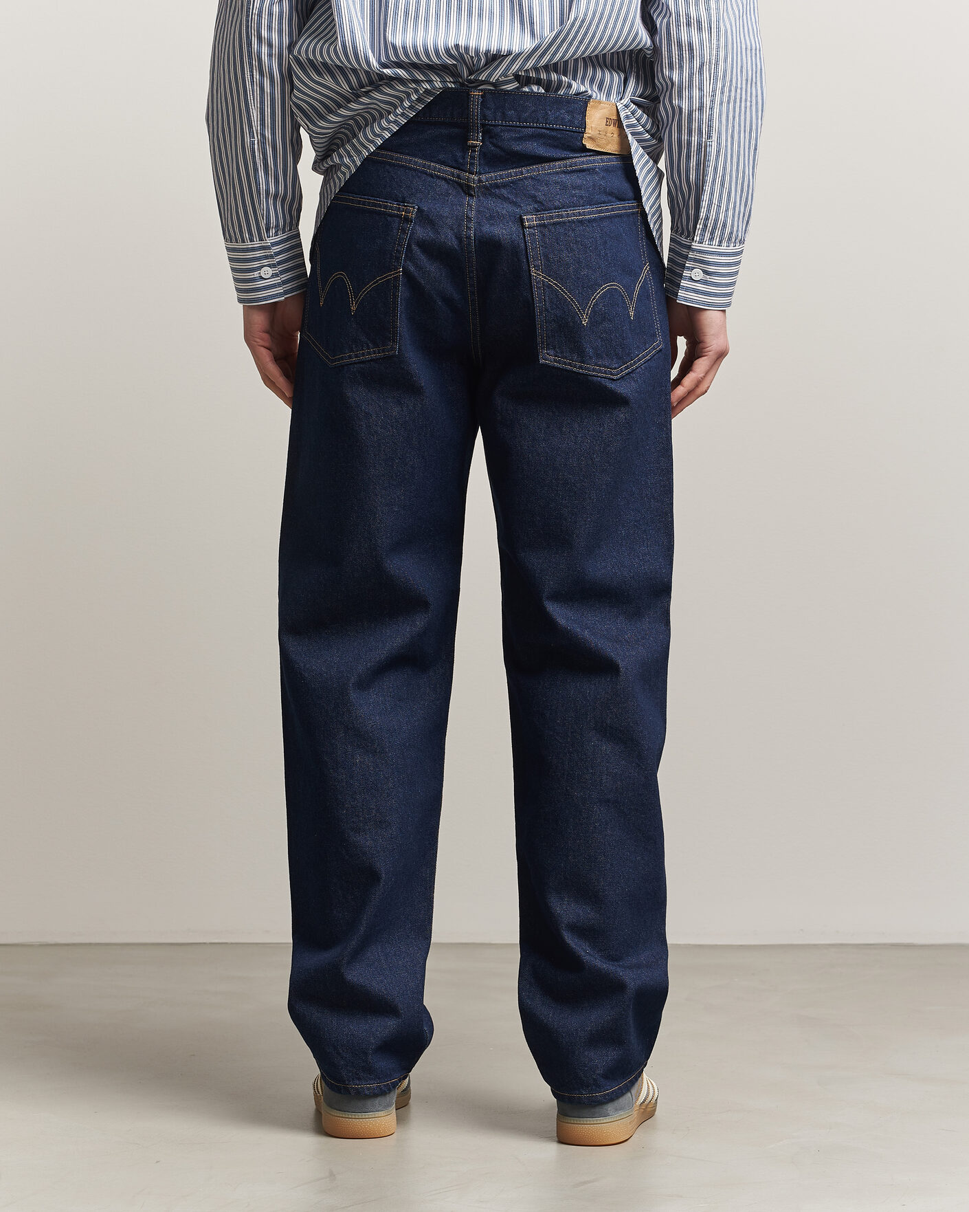 Heren | Jeans | EDWIN | Loose Straight Jeans Blue Rinsed