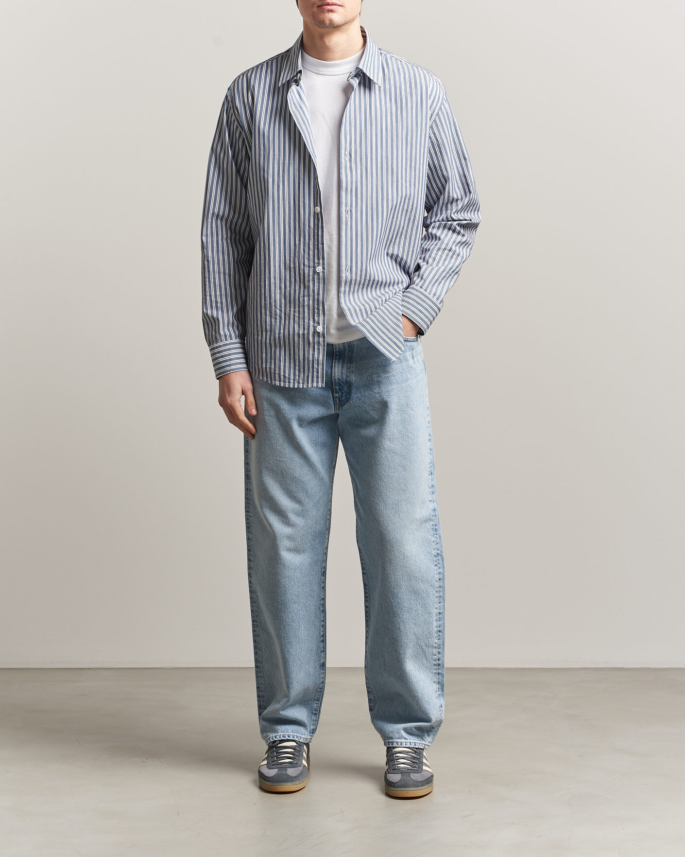 Homme | Jeans | EDWIN | Loose Straight Jeans Used Light Blue