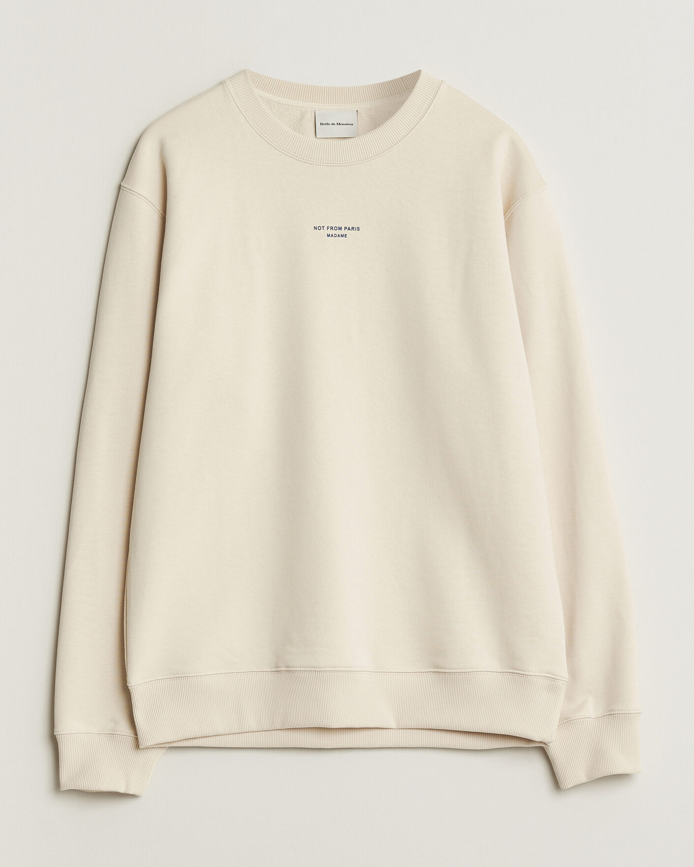 Homme | Pulls Et Tricots | Drôle de Monsieur | Classic Slogan Sweatshirt Sand
