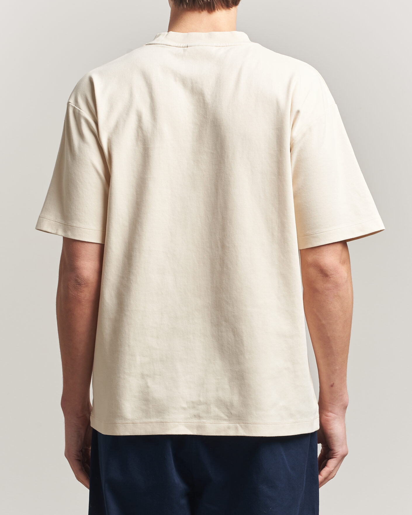 Homme | T-shirts | Drôle de Monsieur | Classic Slogan T-Shirt Sand